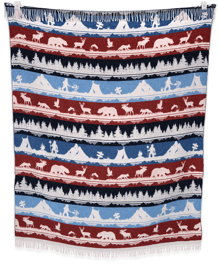 Smokey Bear Ramble Blanket