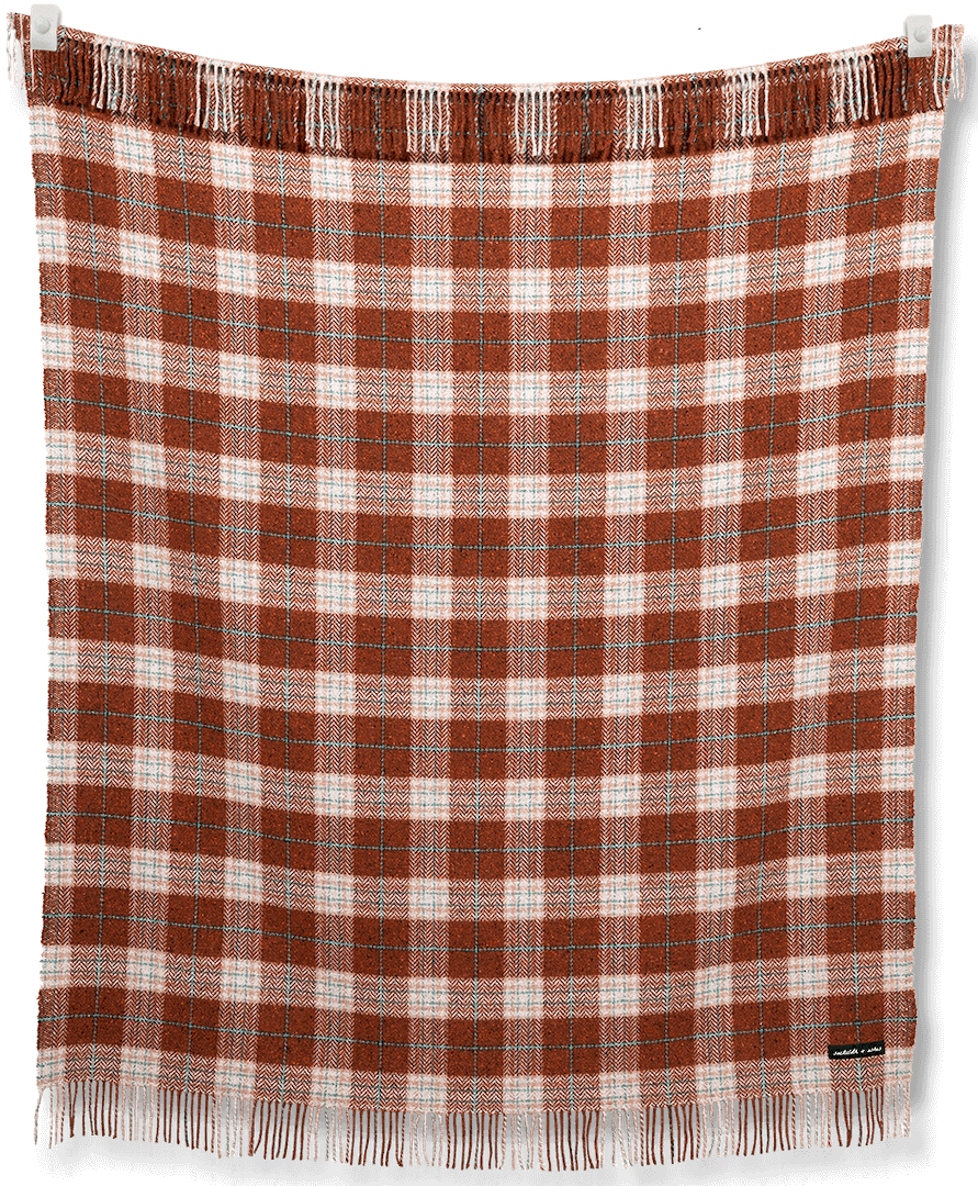 Vintage Rust Blanket