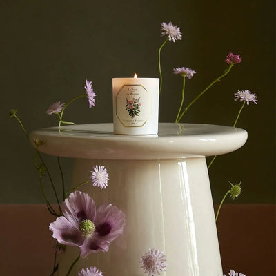 Carrière Frères - La Rose aime la Menthe Candle 6.5 oz   