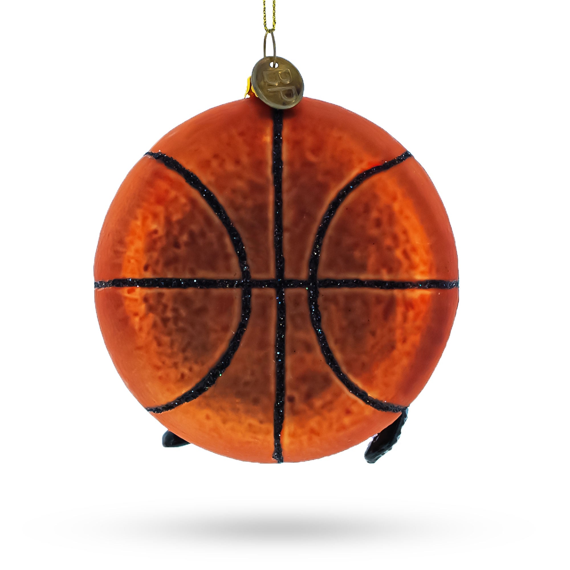 Basketball Player Glass Christmas Ornament BestPysanky