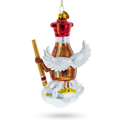 Soy Sauce with Chopsticks Glass Christmas Ornament BestPysanky