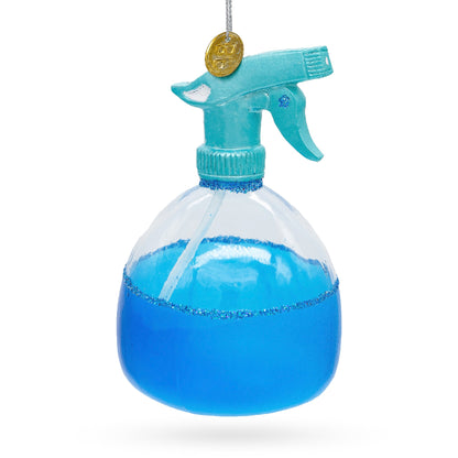 Window Cleaning Spray Glass Christmas Ornament