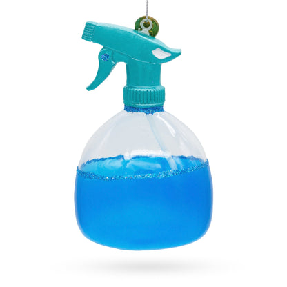 Window Cleaning Spray Glass Christmas Ornament