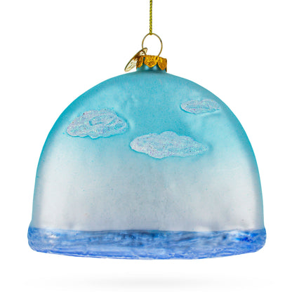 Sydney Opera House Glass Christmas Ornament