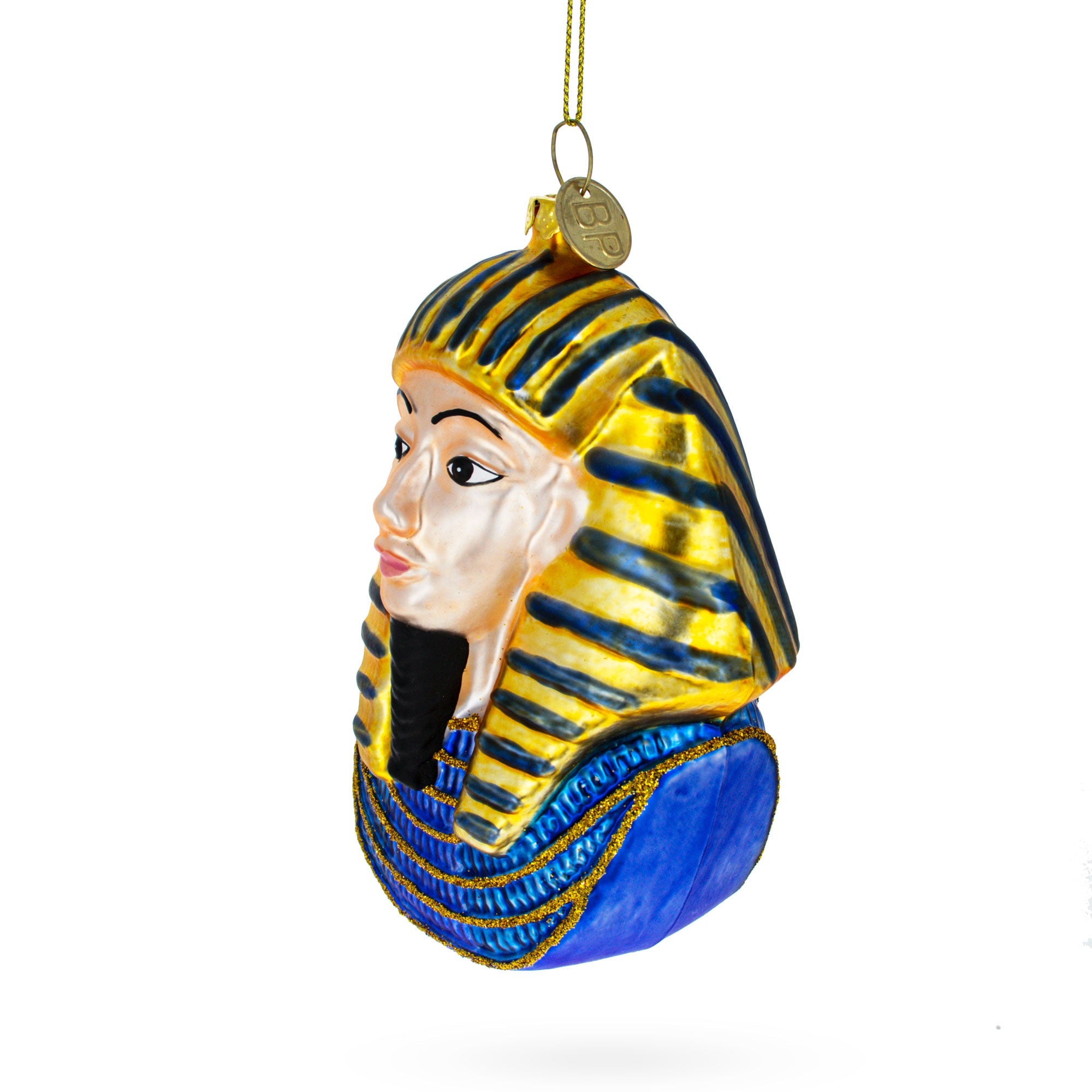 Sphinx of Giza, Egypt Glass Christmas Ornament