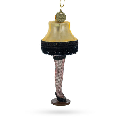 Iconic Leg Lamp Glass Christmas Ornament