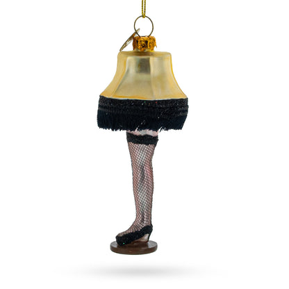 Iconic Leg Lamp Glass Christmas Ornament