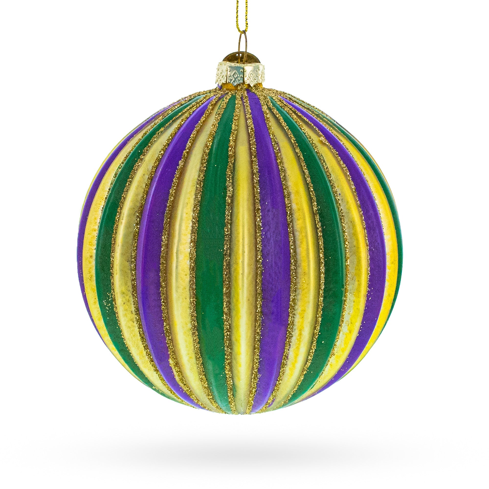 Vibrant Vintage Multicolored Glass Christmas Ornaments