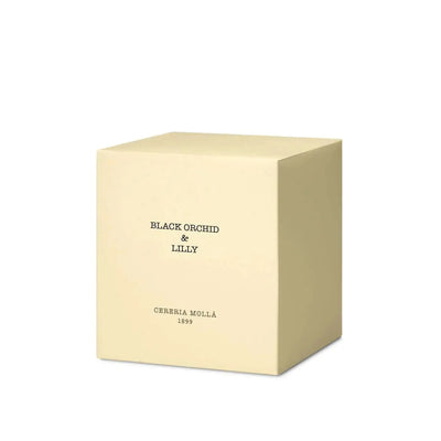 Cereria Molla - Black Orchid & Lily Ivory 3 wick XL Candle - 21 oz / 600 g   