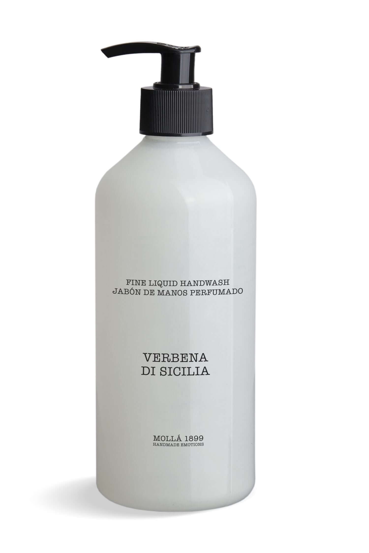 Cereria Molla - Fine Liquid Handwash - 16.9 fl oz / 500 ml -  Verbena di Sicilia -  Coastous