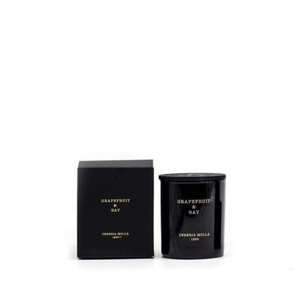 Cereria Molla - Grapefruit & Bay Black Premium Candle - 8 oz / 230 g - Coastous