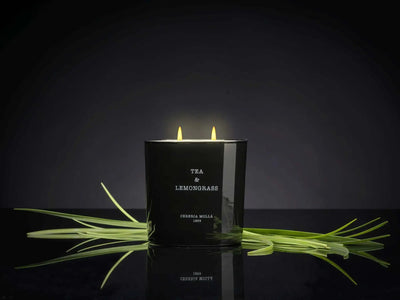 Cereria Molla - Tea & Lemongrass 3 wick XL Candle - 21 oz / 600 g   
