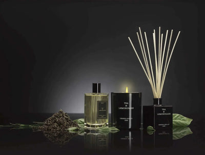 Cereria Molla - Tea & Lemongrass Candle - 8 oz / 230 g   