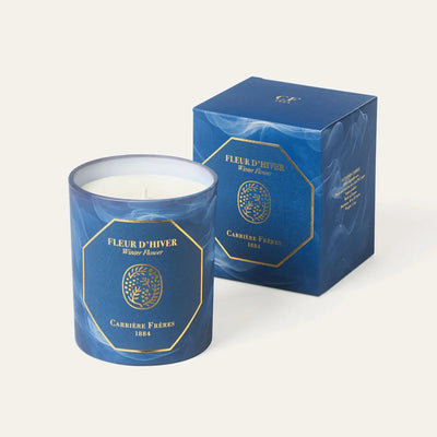 Carrière Frères - Winter Flower Candle 6.5 oz   
