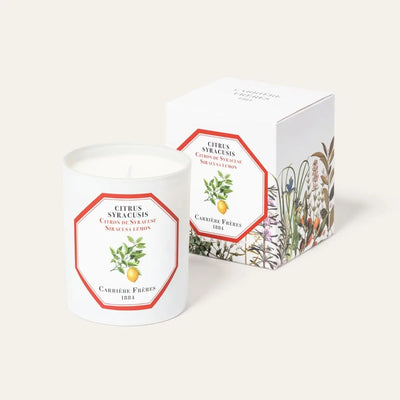 Carrière Frères - Citrus Syracusis - Siracusa Lemon Candle 6.5 oz   