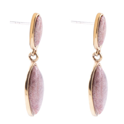 Champion Double Drop Rhodonite Earrings Barse Jewelry