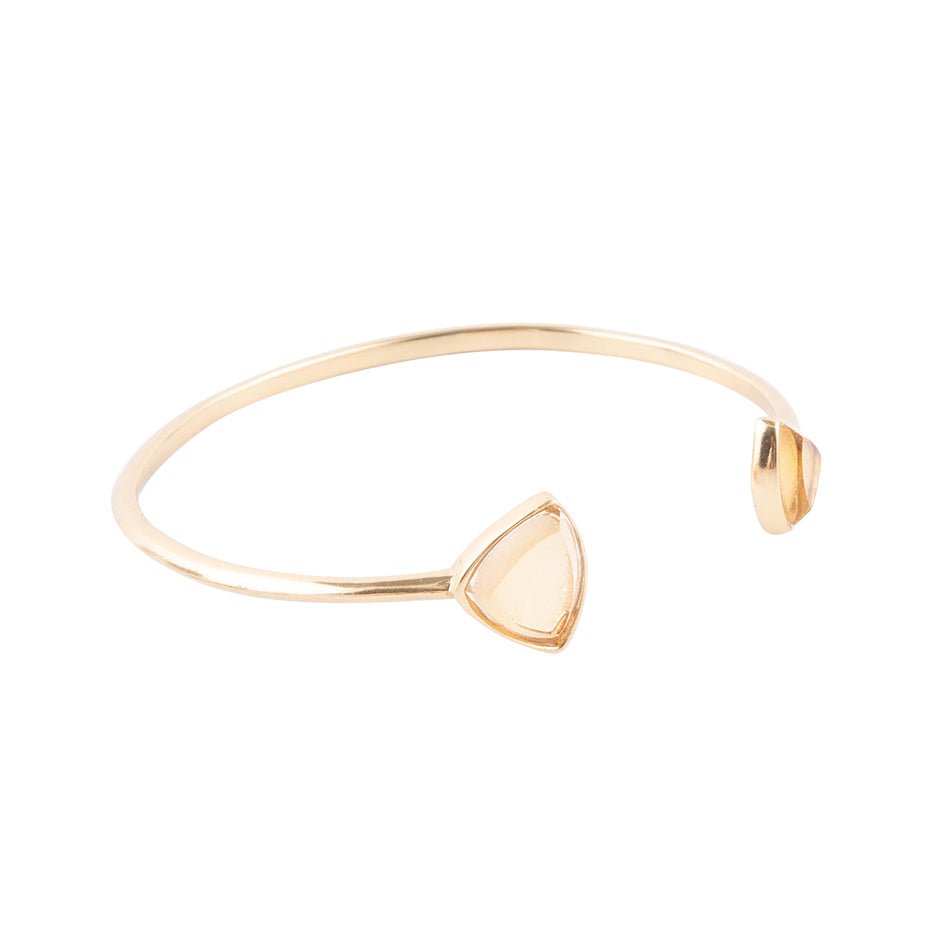 Citrine Open Cuff Bracelet Barse Jewelry