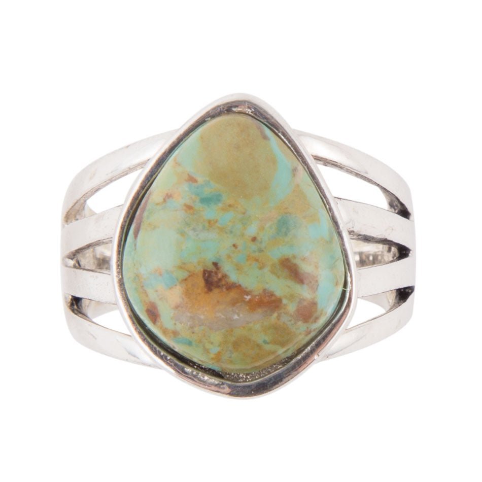 Classy Sterling Silver Blue Turquoise Ring Barse Jewelry
