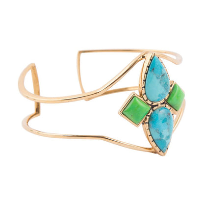 Colors of Turquoise Cuff Bracelet Barse Jewelry