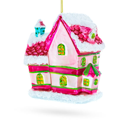 Whimsical Toy Shop Glass Christmas Ornament