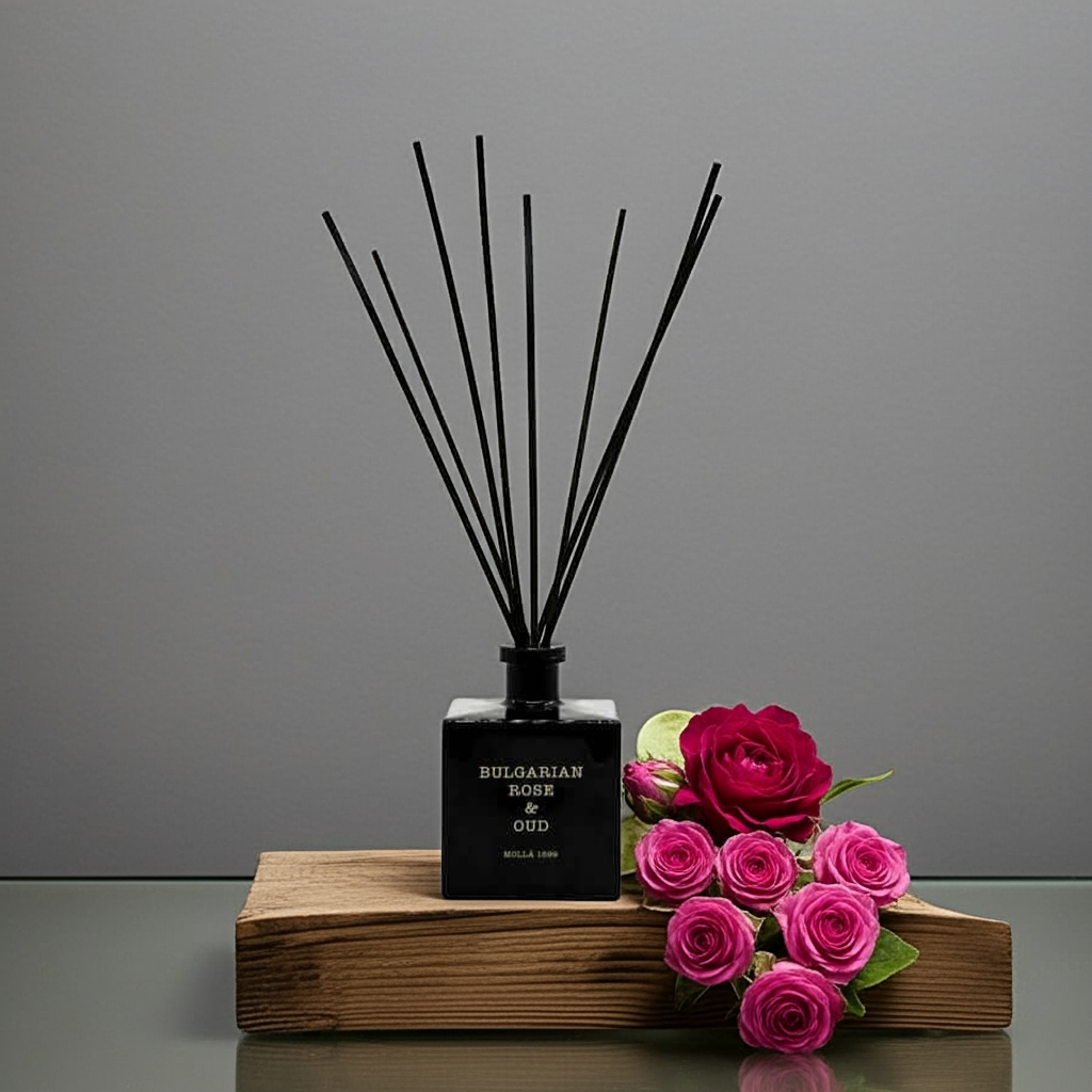 Cereria Molla - Bulgarian Rose & Oud Diffuser - Coastous
