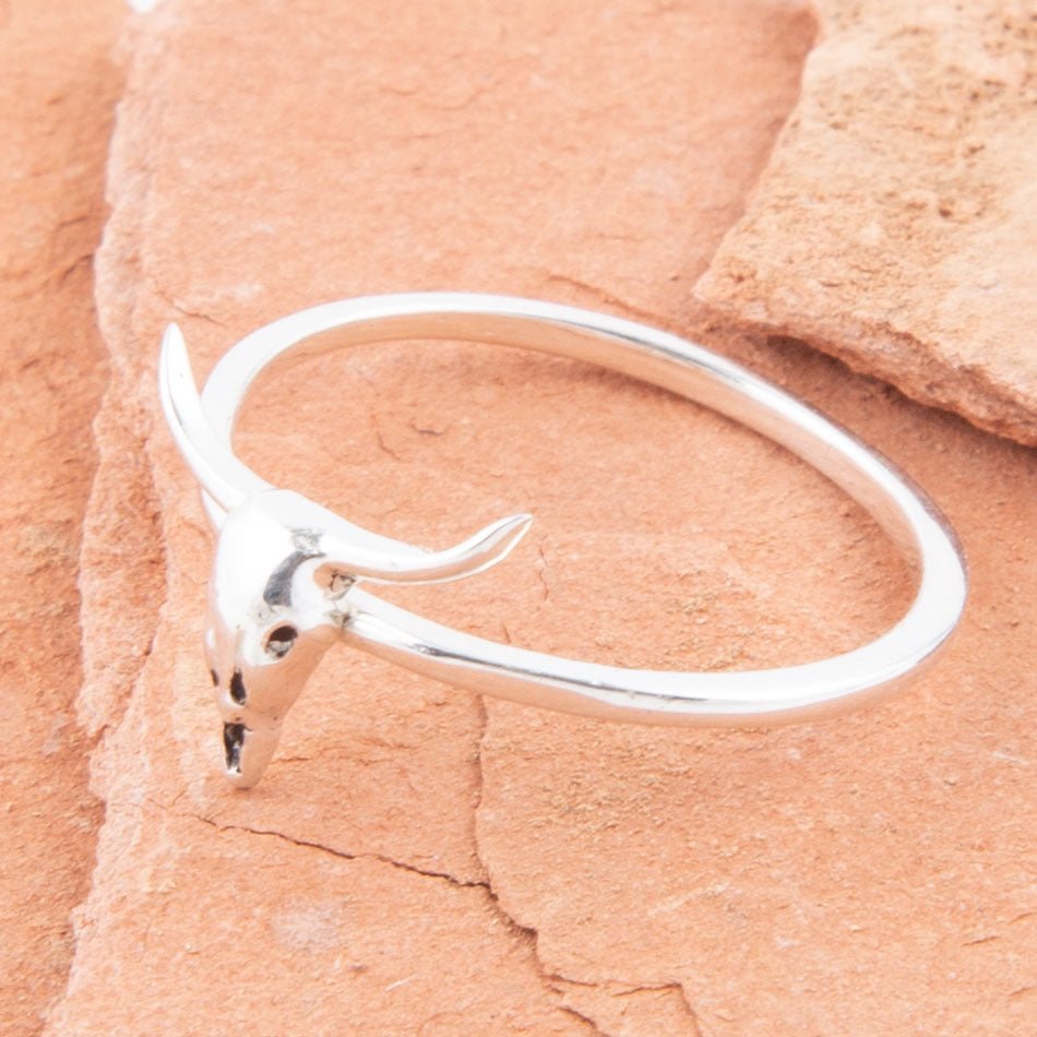 Dainty Longhorn Ring Barse Jewelry