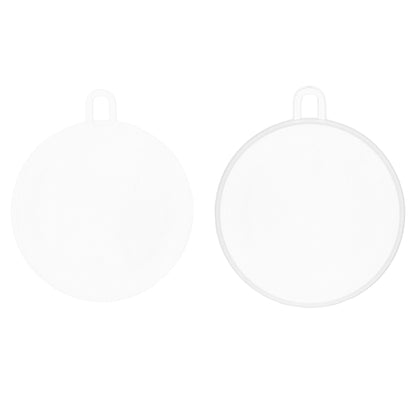 2.36-Inch Clear Plastic Fillable Christmas Ball Ornaments for DIY Crafts: Set of 3 BestPysanky