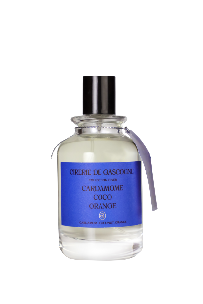 Cardamone, Coconut, Orange Room Spray Cirerie de Gascogne (US/CAN)-Distributed by Scents of Europe