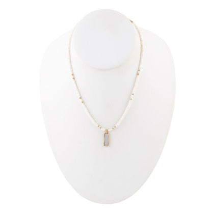 Delicately Mother of Pearl Necklace Barse Jewelry