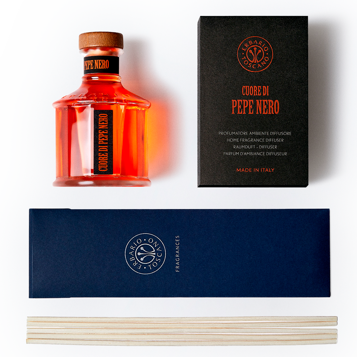 Erbario Toscano Cuore di Pepe Nero Home Fragrance Diffuser