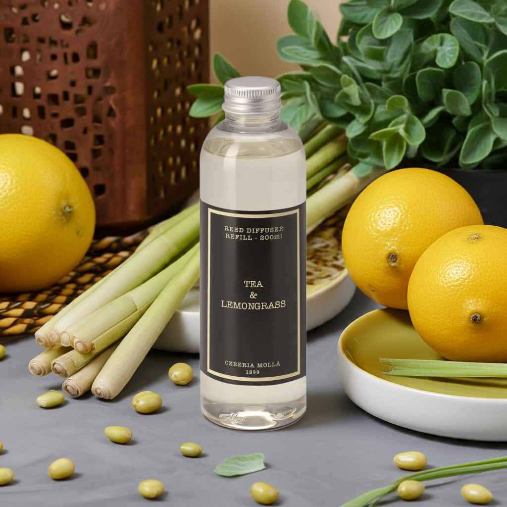 Cereria Molla - Premium Diffuser Refill - 6.7 fl oz / 200 ml. -   - Coastous