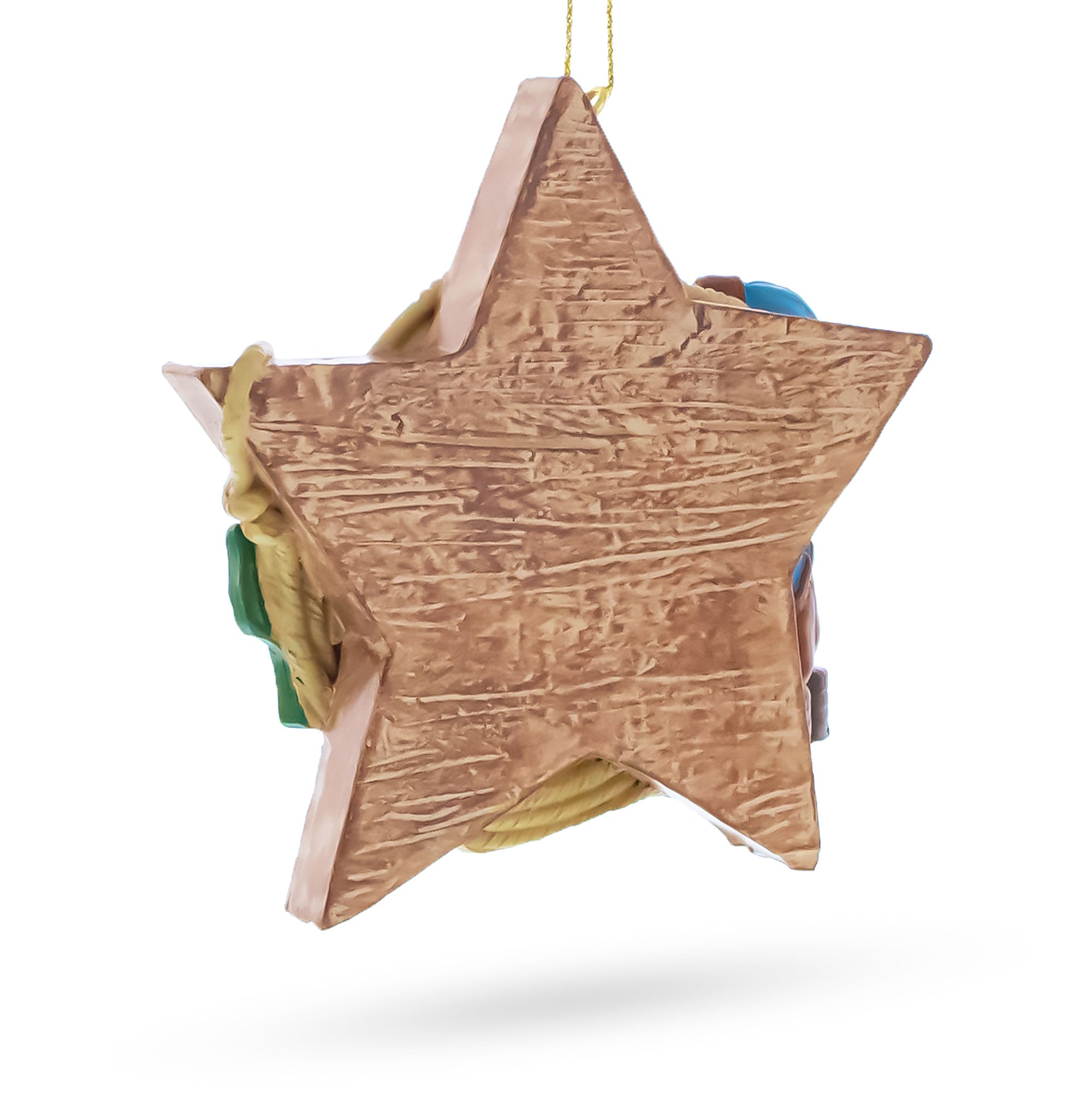 Western Muddy Boots Southern Roots Star Resin Christmas Ornament