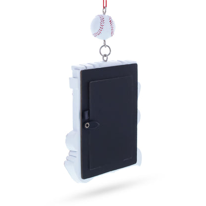 Baseball All Star Sports Photo Frame Resin Christmas Ornament