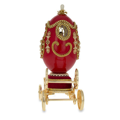 Royal Wedding Coach Musical Egg 7.1 Inches