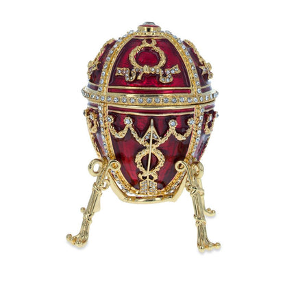 1895 Rosebud Royal Imperial Metal Easter Egg