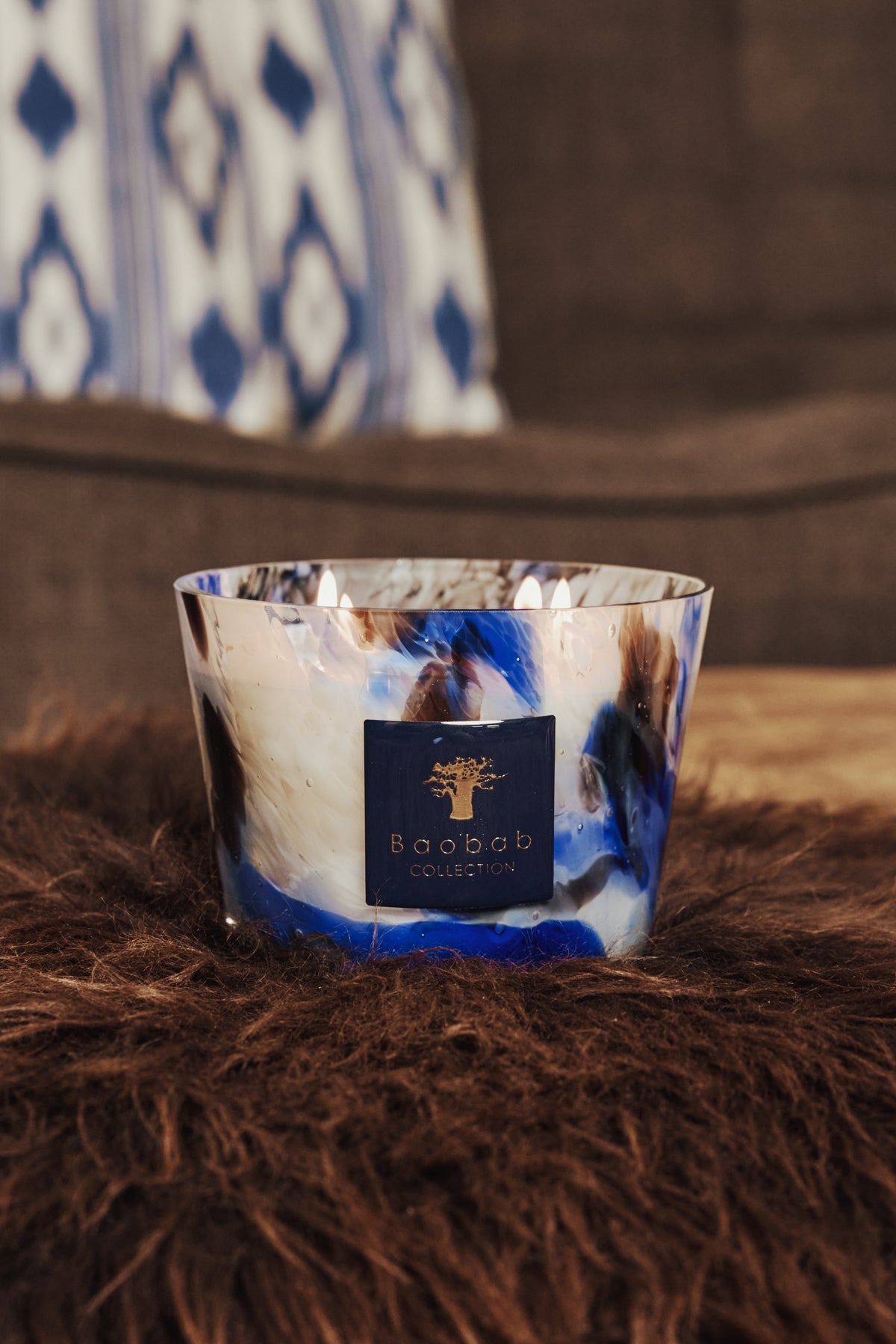 Baobab Collection Halona Blue World scented candle image 3
