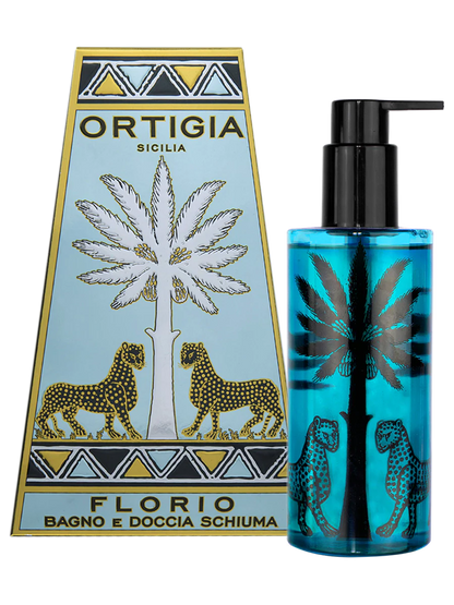 ORTIGIA Sicilia - FLORIO SHOWER GEL 250ML  - 8.5 fl. oz. ORTIGIA Sicilia
