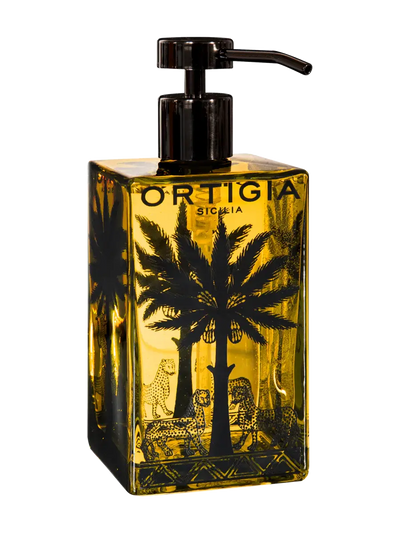 Ortigia Sicilia - Ambra Nera Liquid Soap Glass 275 ml   