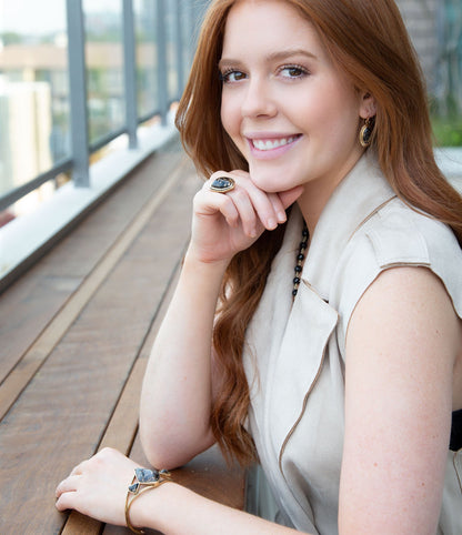 Gold Infused Matrix Ring Barse Jewelry