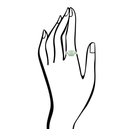 Laurel Turquoise and Sterling Ring Barse Jewelry