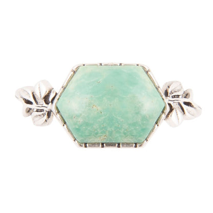 Laurel Turquoise and Sterling Ring Barse Jewelry