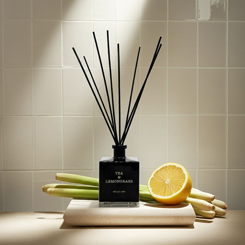 Cereria Molla - Tea & Lemongrass Diffuser - Coastous