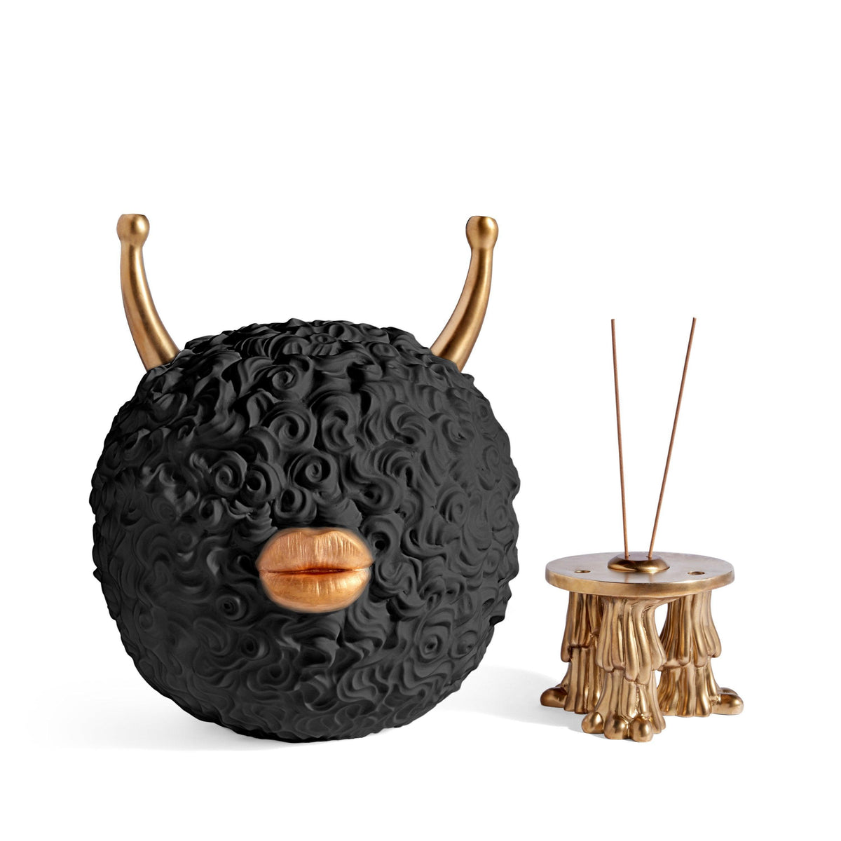 Haas Monster Incense Burner – Black by L'Objet