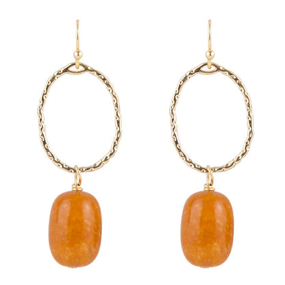 Honey Jades Drops Earrings Barse Jewelry