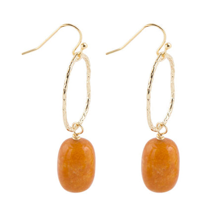 Honey Jades Drops Earrings Barse Jewelry