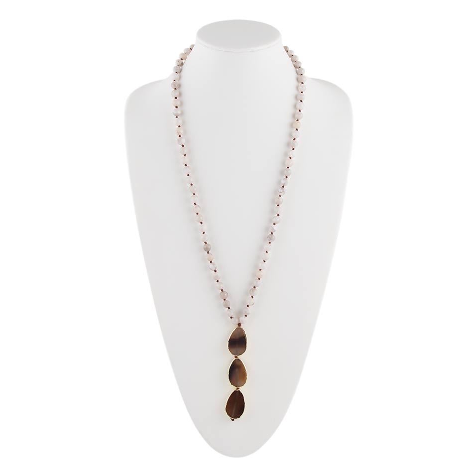 I Got Agate Necklace Barse Jewelry