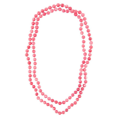 Immeasurable Pink Jade Wrap Necklace Barse Jewelry