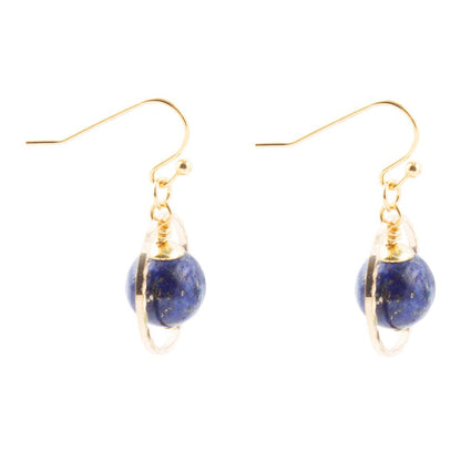 In The Loop Lapis Earrings Barse Jewelry