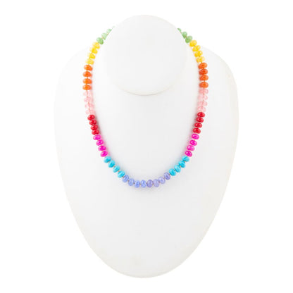 Kaleidoscope Multistone Strand Necklace Barse Jewelry