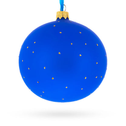 Just Married on the Beach Glass Ball Christmas Ornament 4 Inches